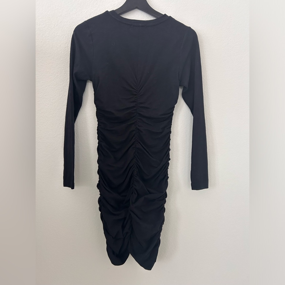 SUNDRY RUNCHED MINI DRESS - Picture 7 of 7